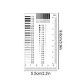 Crack Measurement Tool Precision Defect Detection Cards Width Gauge Qme China Mainland A