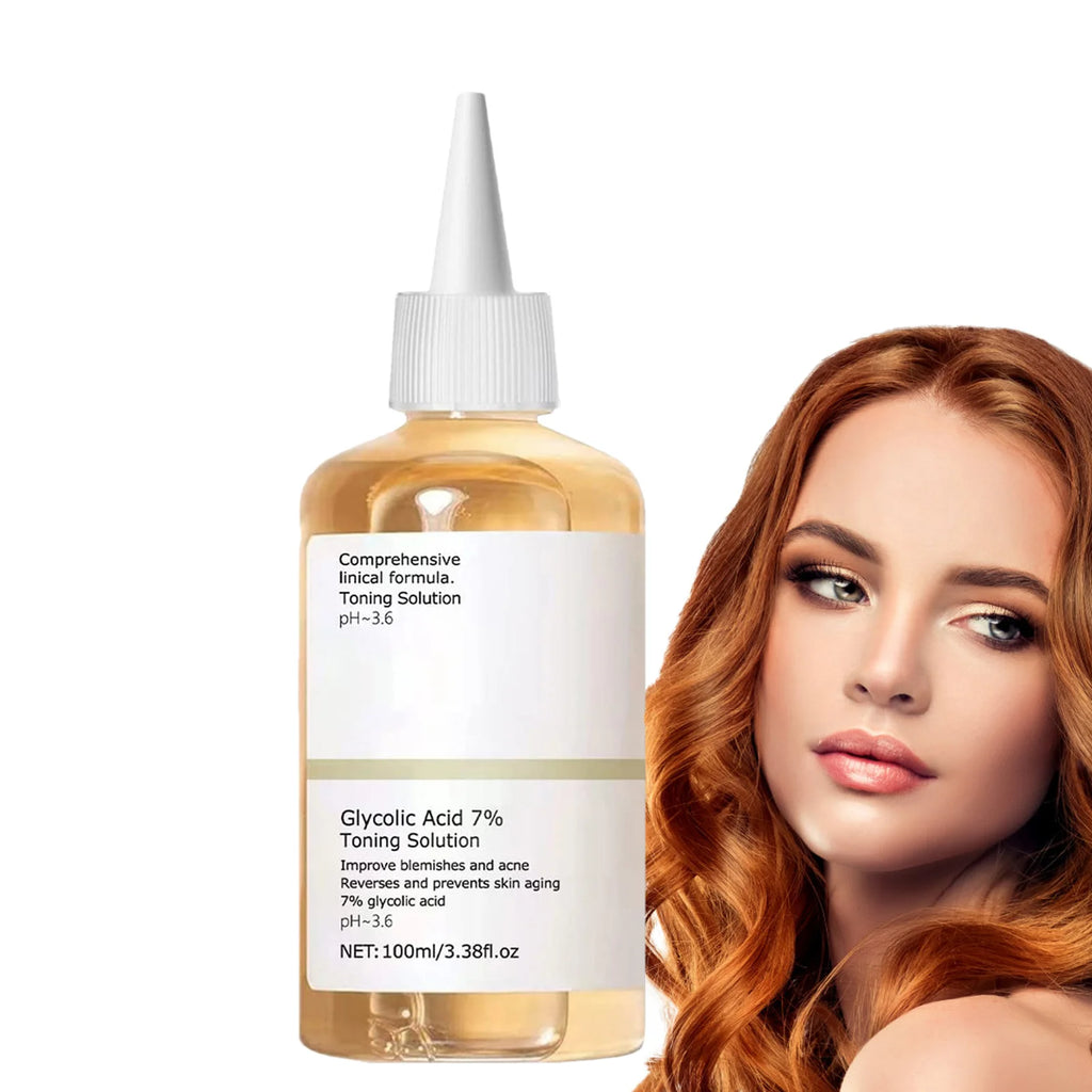 Glycolic Acid 7% Toning Solution Ordinary Acne Remover Lifting Firming Wrinkles Glowing Facial Skin Care Glycolic Acid Toner Qme