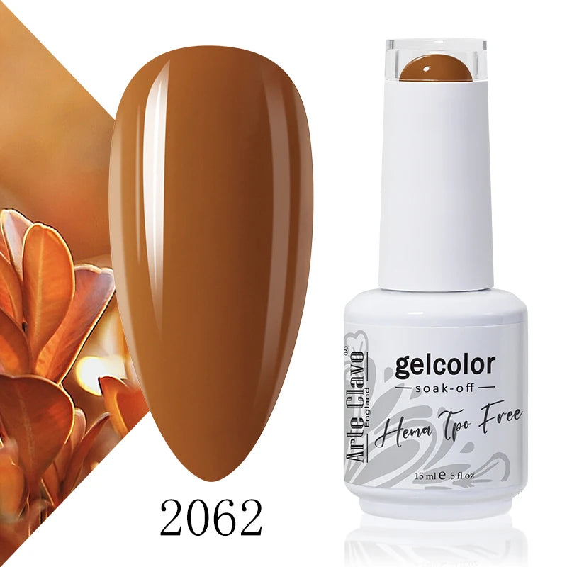 Arte Clavo Gel Nail Polish HEMA TPO Gorgeous Soak Off UV LED Semi