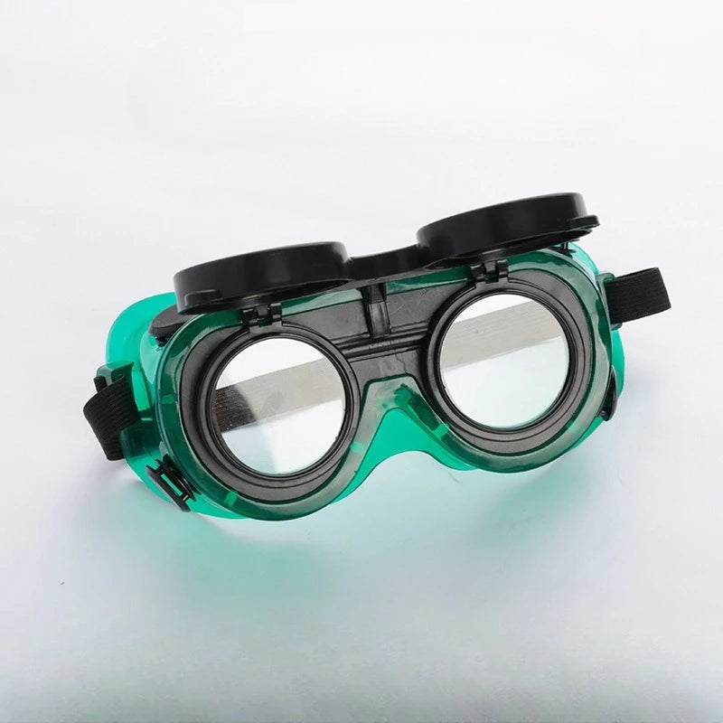 3PCS Welding Goggles Anti-Impact Protective Eyewear Dustproof Windproof Safety Glasses for Welders Qme