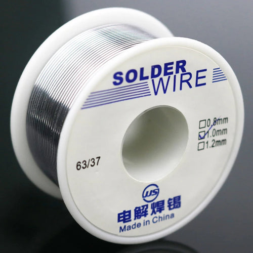 0 6 8 1 2 Solder Wire Tin Roll Clean Rosin Welding Core Soldering Qme 0.8MM