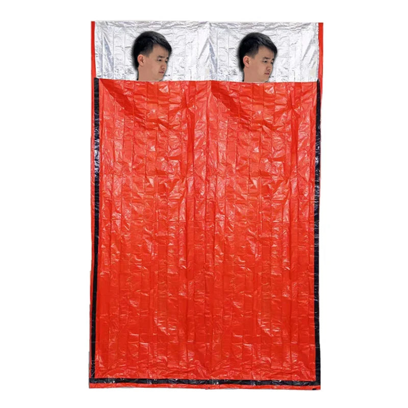 Essential Outdoor Gear Waterproof Emergency Blanket Warmth Survival Qme A8