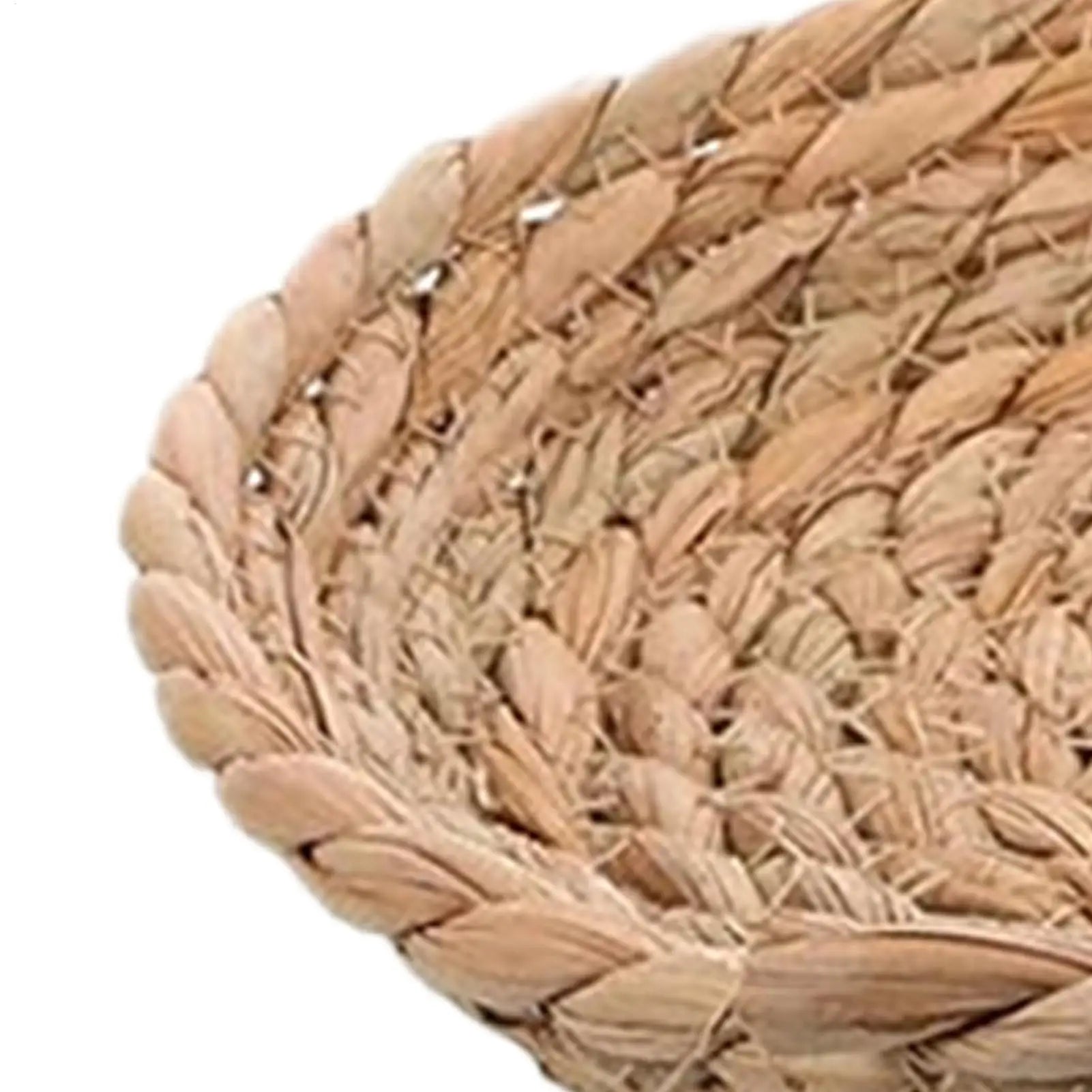 Bird Nest Woven Straw Laying House Chew Toys 5-Piece Outdoor Breeding Qme