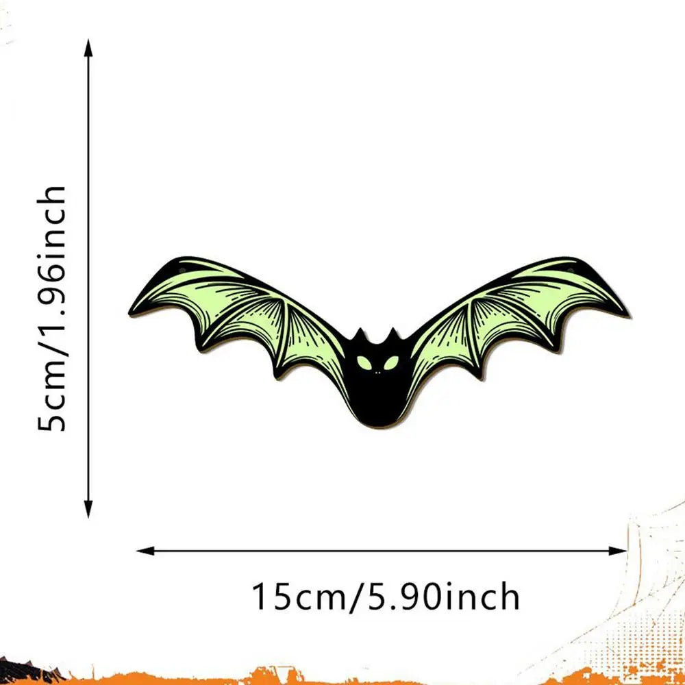 Bat Wall Decor Glowing Bats Holiday Halloween Gothic Decoration 10 Qme B China Mainland
