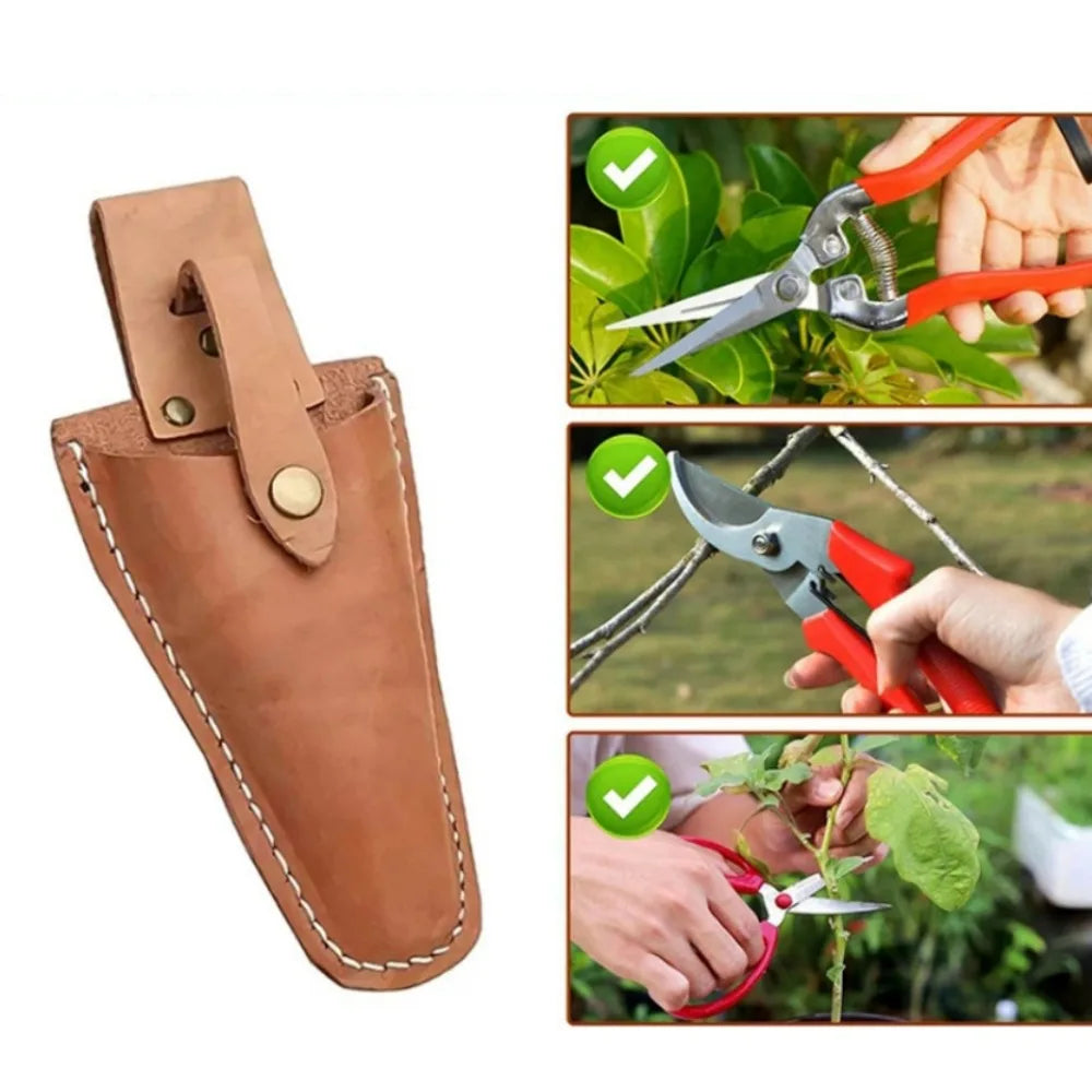 Gardening Tool Bag with Buckle Electrician Pliers Scissor Bag Portable Gardening Trimming Tool Storage Bag Gardening Accessories Qme