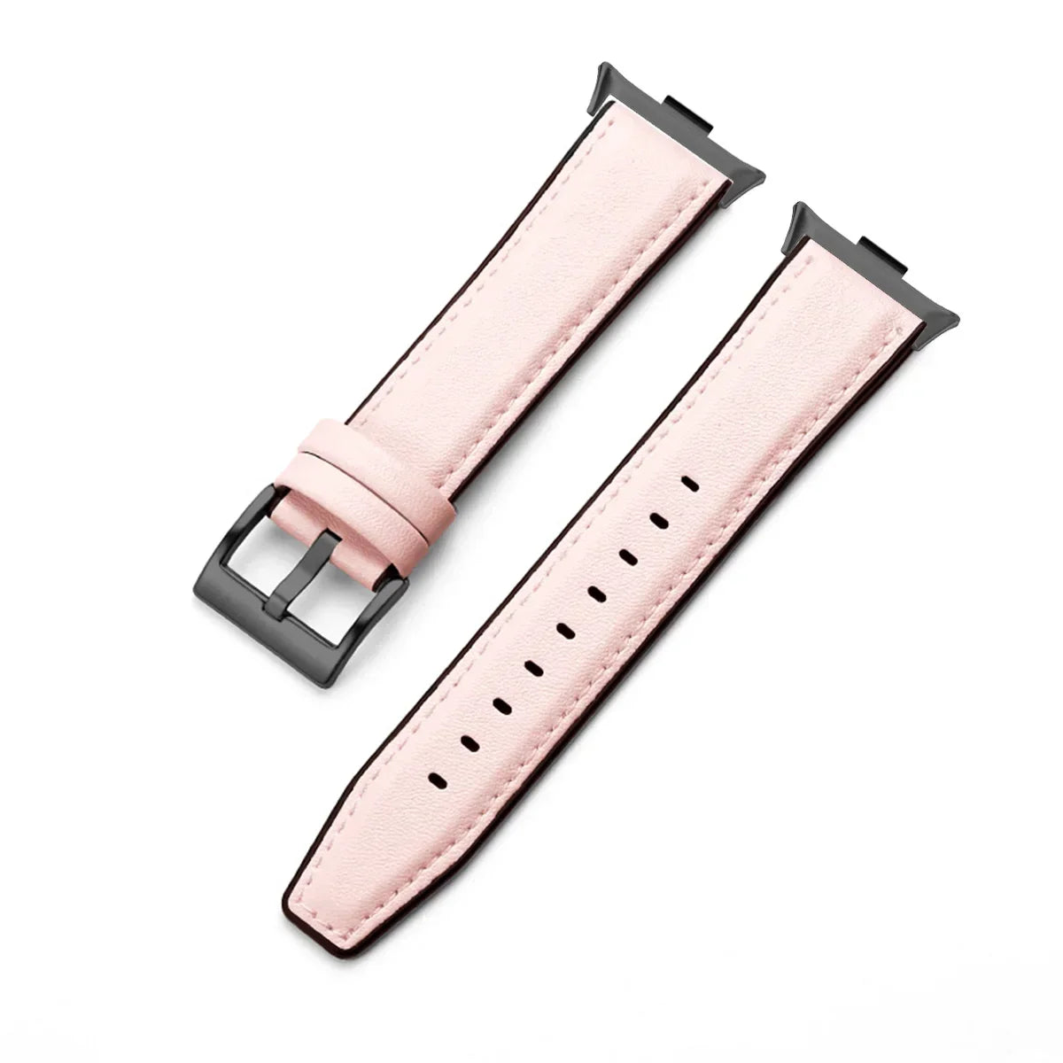 Band Leather Bracelet for Redmi watch 4 Wrist Strap for Xiaomi Mi band 8 pro watchband Smart watch Sports Strap Accessoeies Qme PinkB-B Redmi Watch4