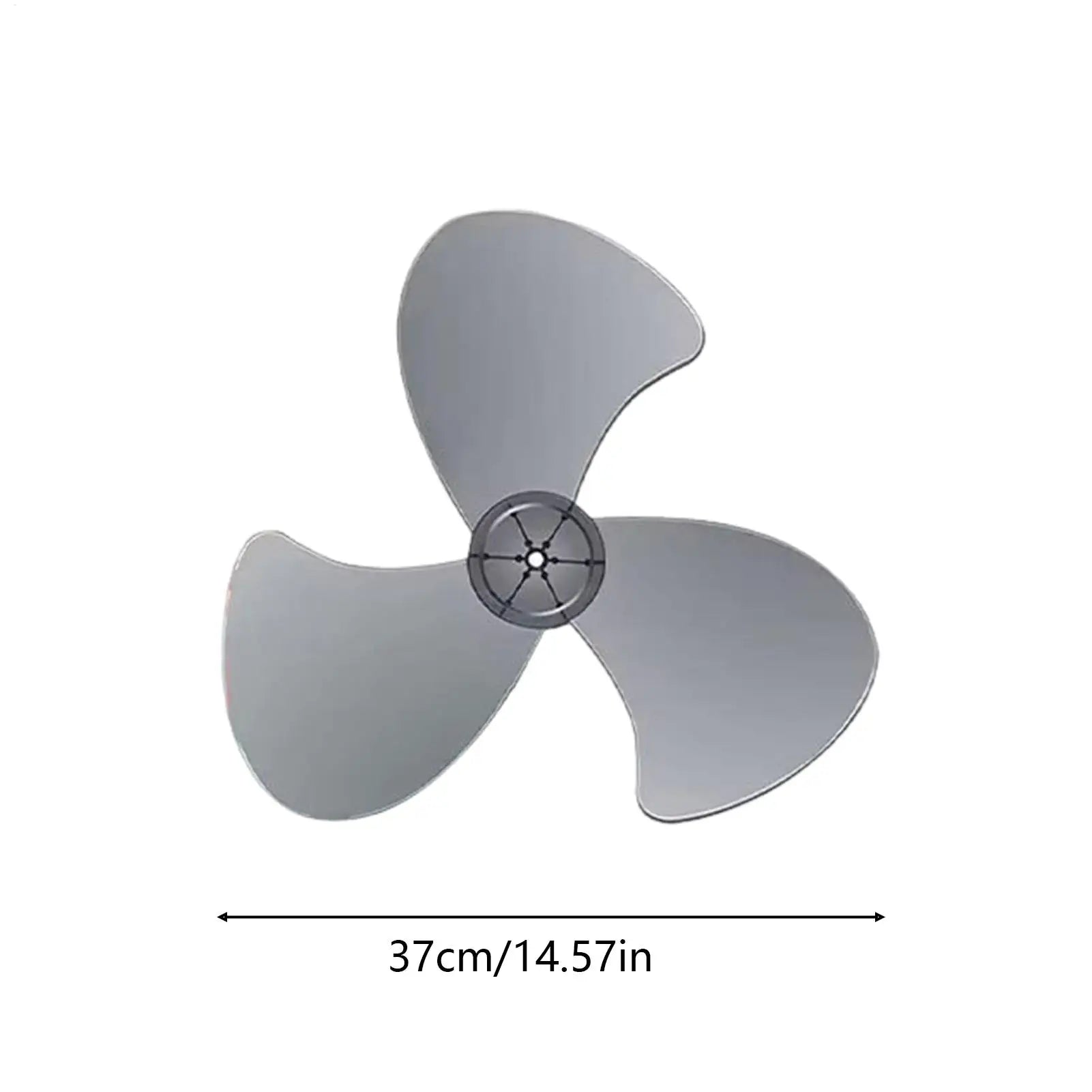 Replacement Parts for Fan 40cm Electric Universal Parts with Nut Cover Wall Fan Leaves Replacement for Indoor Desk Office Dorm Qme