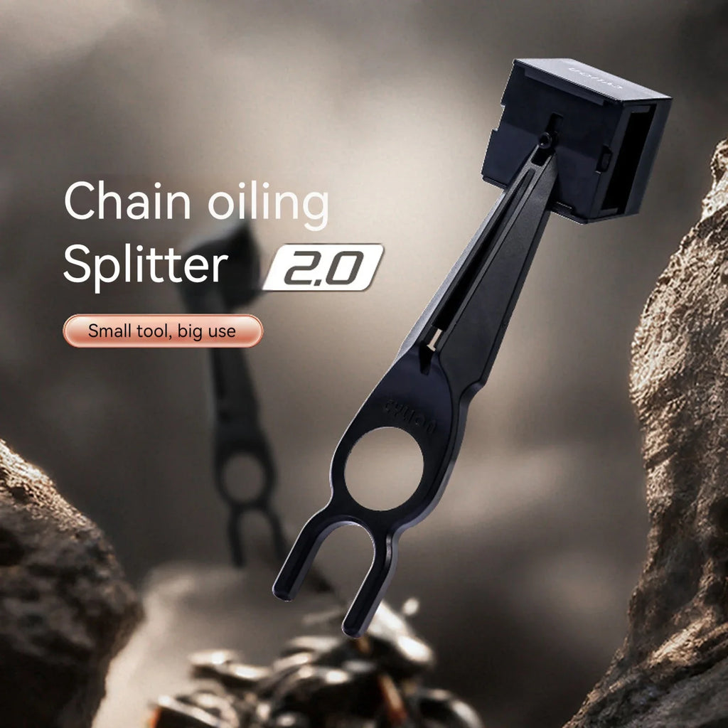 1/2PCS Upgraded Bike Motorcycle Chain Lube Oiler Tool Mess-Free Chain Wax Cleaner Straw Lubricant Applicator Maintenance Cycling Qme