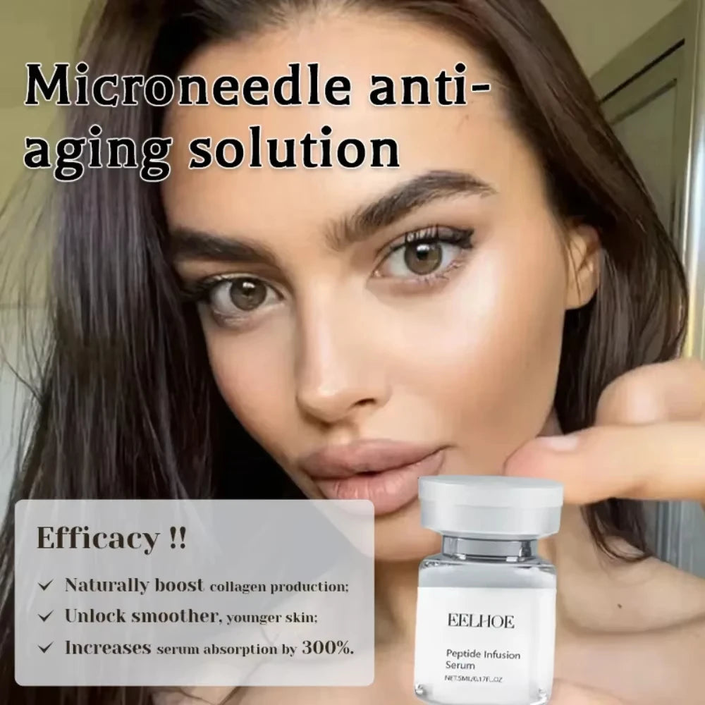 Hyaluronic Acid Facial Kit Hydrating Serum Roller Delicate Firming Facial Skin Smoothing Nourishing Skin Daily Care Essence Set Qme