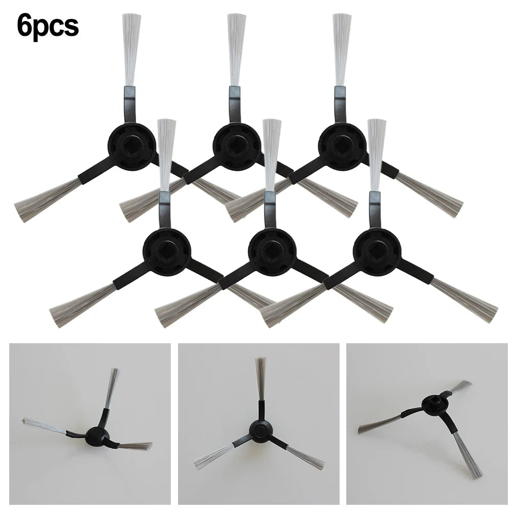 6pcs Corner Side Brush For Tefal For X-PLORER SERIE 130 AI Robot Household Supplies Cleaning Vacuum Parts Accessory Qme Default Title