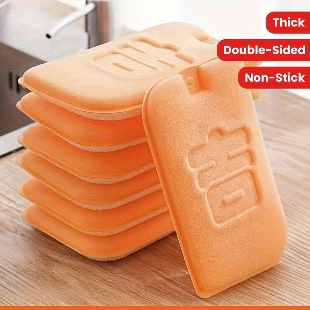 Kitchen Dishwashing Cloth Thickened Cleaning Wipes Without Damaging Qme