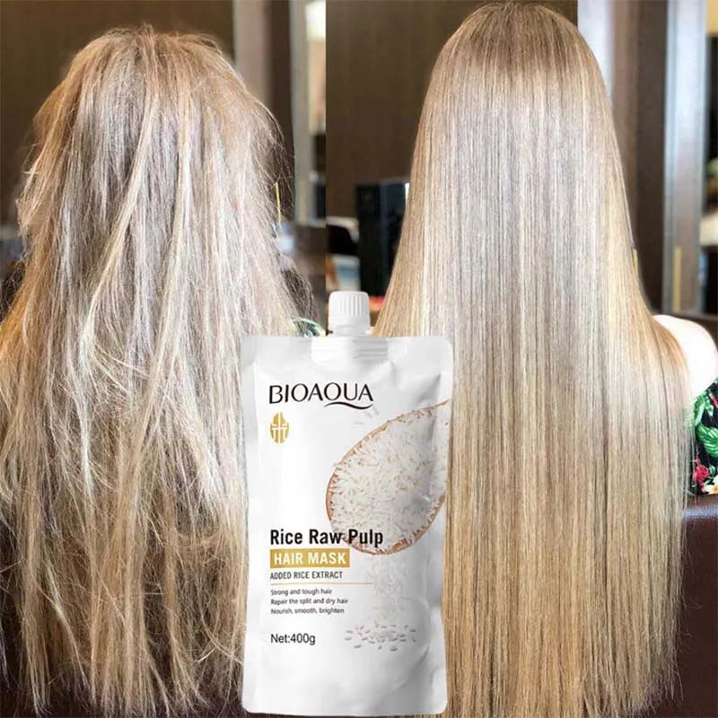 10/30/50/100/400g Magical Keratin Hair Mask 5 Seconds Repair Damaged Frizzy Hair Soft Smooth Shiny Rice Moisturizing Hair Care Qme