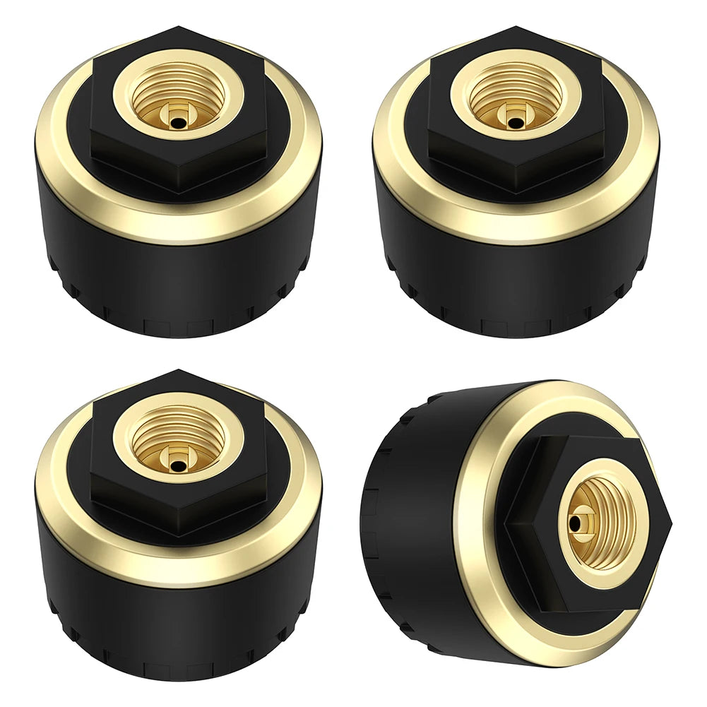 Bluetooth-compatible Tire Pressure Monitor System Mobile Phone Display Auto Motorcycle Tire Pressure Detection Qme