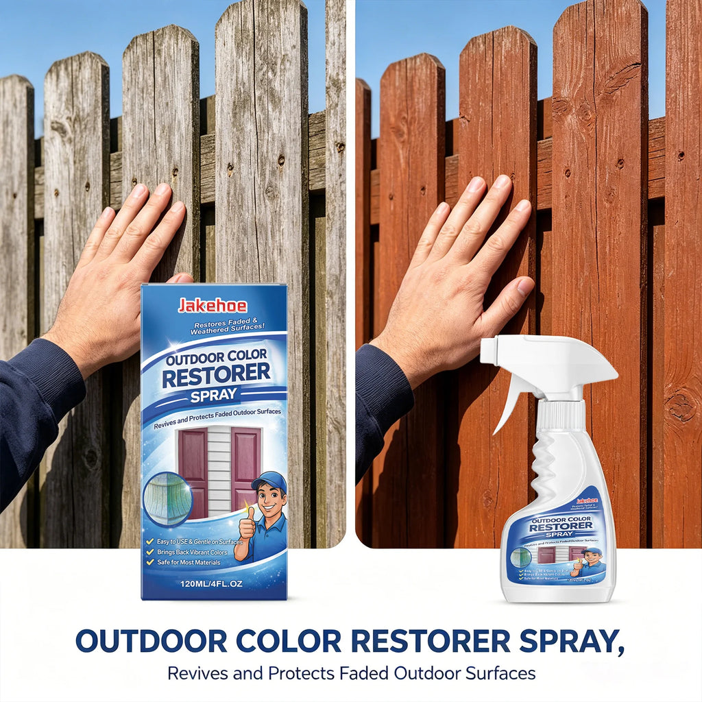Outdoor Color Restorer Spray Maintain Colorful Furniture Appearance Prevent Fading Multi-surface Protection Color Renewal Spray Qme