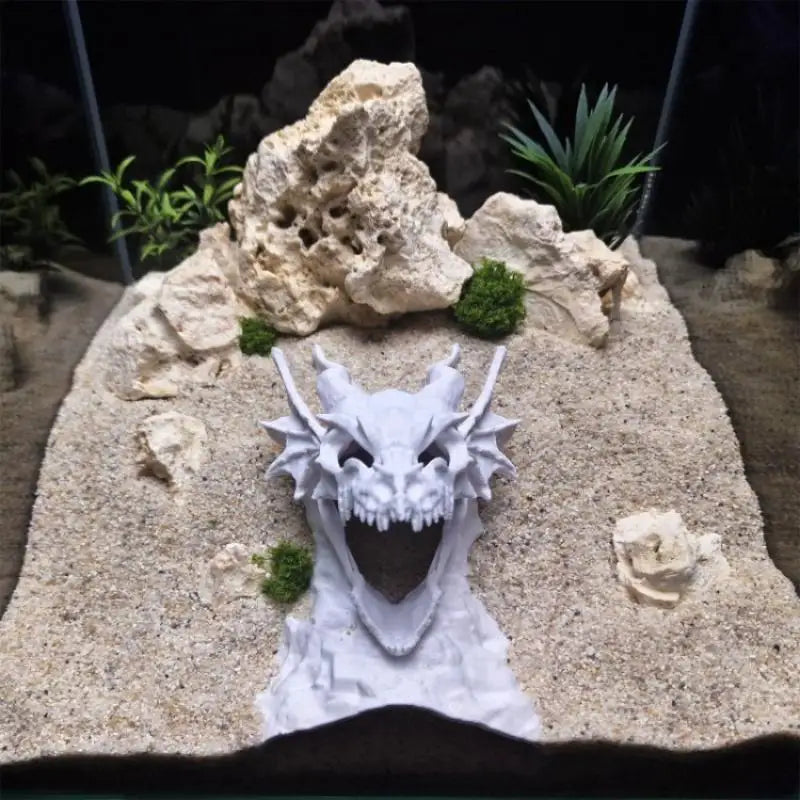 3D Printed Shelter Hide Houses Breeding Hideout Ornaments Aquarium Qme