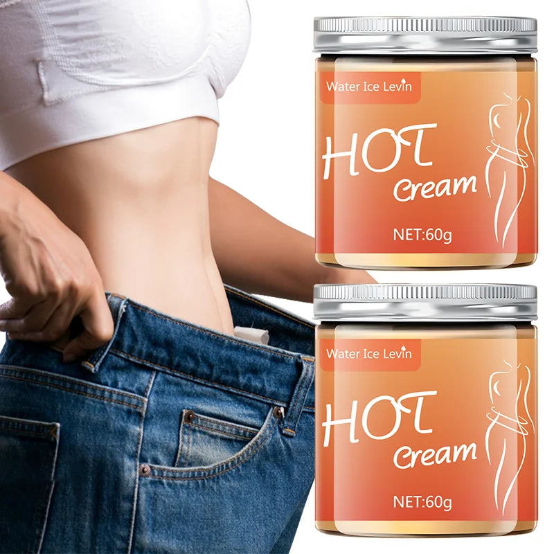 Full Body Fitness Massage Cream, Hot Compress to Tighten Abdominal Muscles Qme
