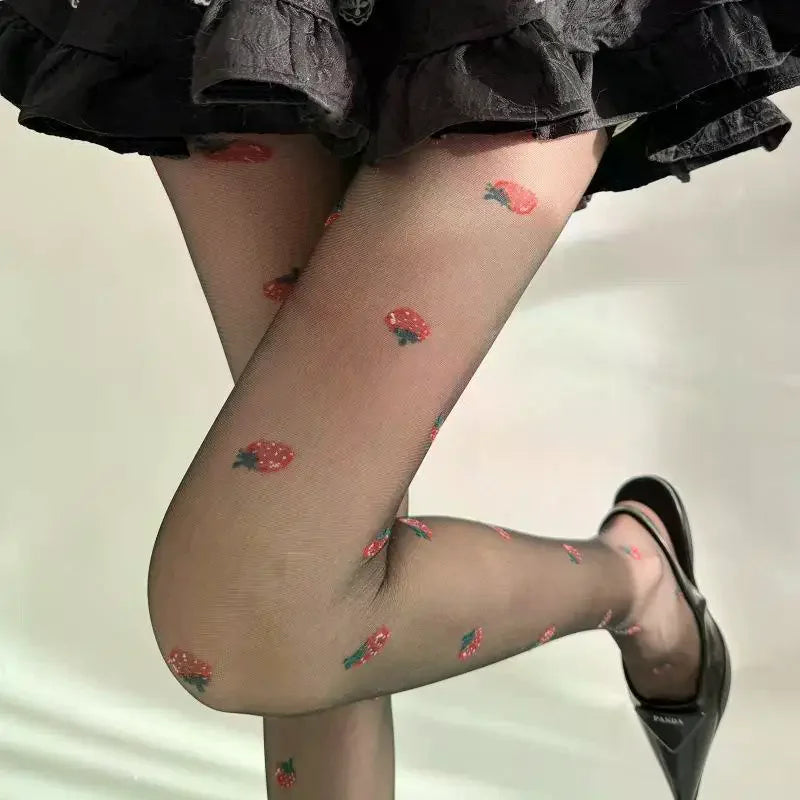 Fashion Semi Sheer Tights Thin Stretch Fit Slimming Stylish Pantyhose Qme