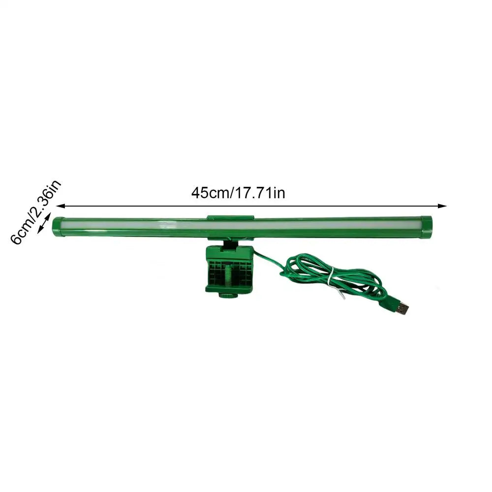 Monitor Light 3 Colors Adjustable Lamp Anti-glare Screen Lights Qme Green 440mm footclip China Mainland
