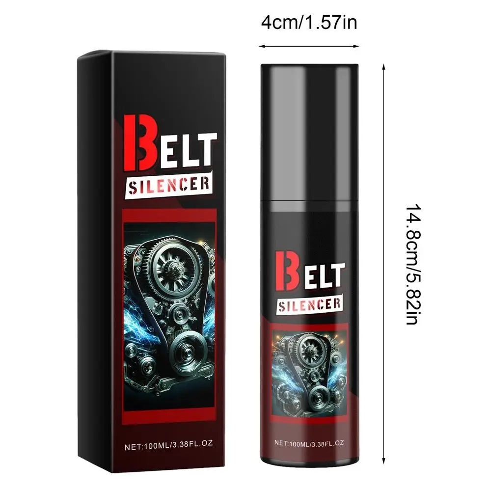 1PC Belt Dressing Spray Automotive 100ml Belt Noise Lubrication Protection Spray Spray-On Dressing Noise Lubrication Protection Qme 100ml
