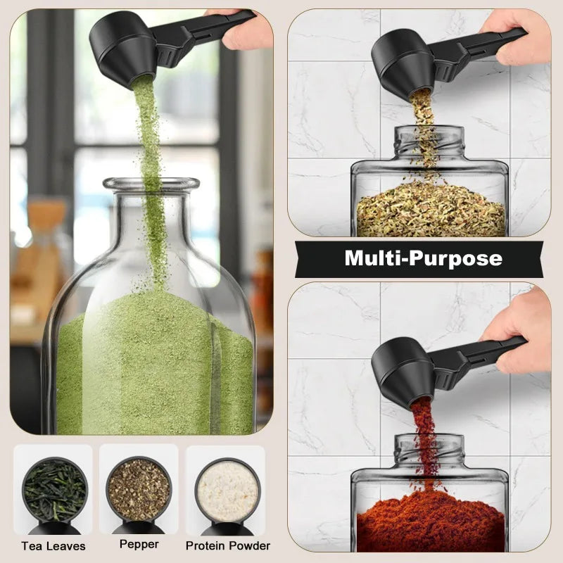 Hot-selling Coffee Sliding Spoon Long Handle Large-capacity Qme