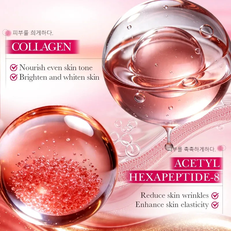 99%PDRN Collagen Face Mask Reduce Wrinkles Shrink Pores Deep Hydrating Overnight Mask Refreshing Brightening Face Skin Care Qme