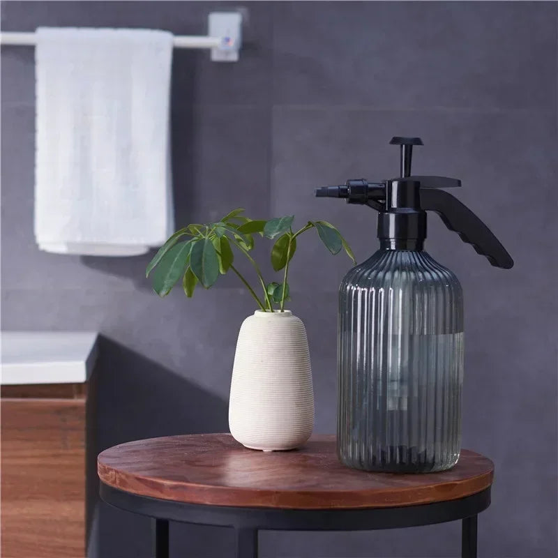 Portable Pressure Garden Spray Bottle Kettle Plant Flowers Watering Qme