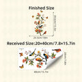 Home Fridge Sticker Electrostatic Tree Branch Bird Butterfly Window Qme Default Title