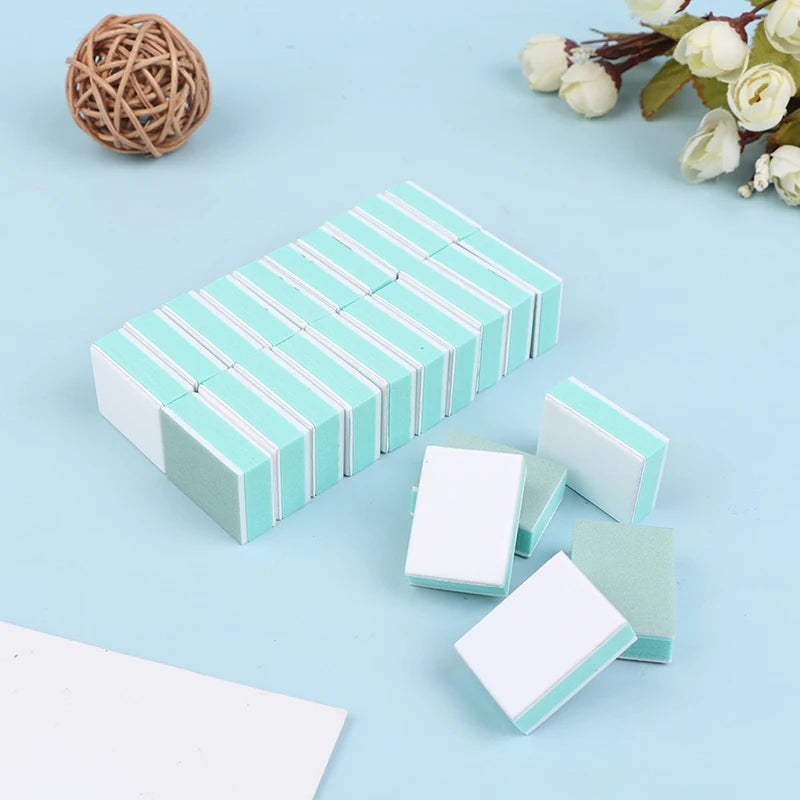 Nail Buffer Block Grit Sanding Polishing Art File UV Gel Shining Qme