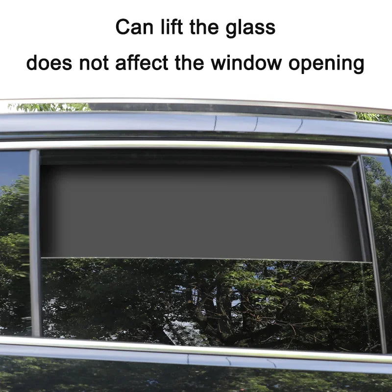 Magnetic Car Sunshade Side Window Cover Sun Visor Summer Protection Window Curtain Cover for Front Rear Auto Accessories Qme