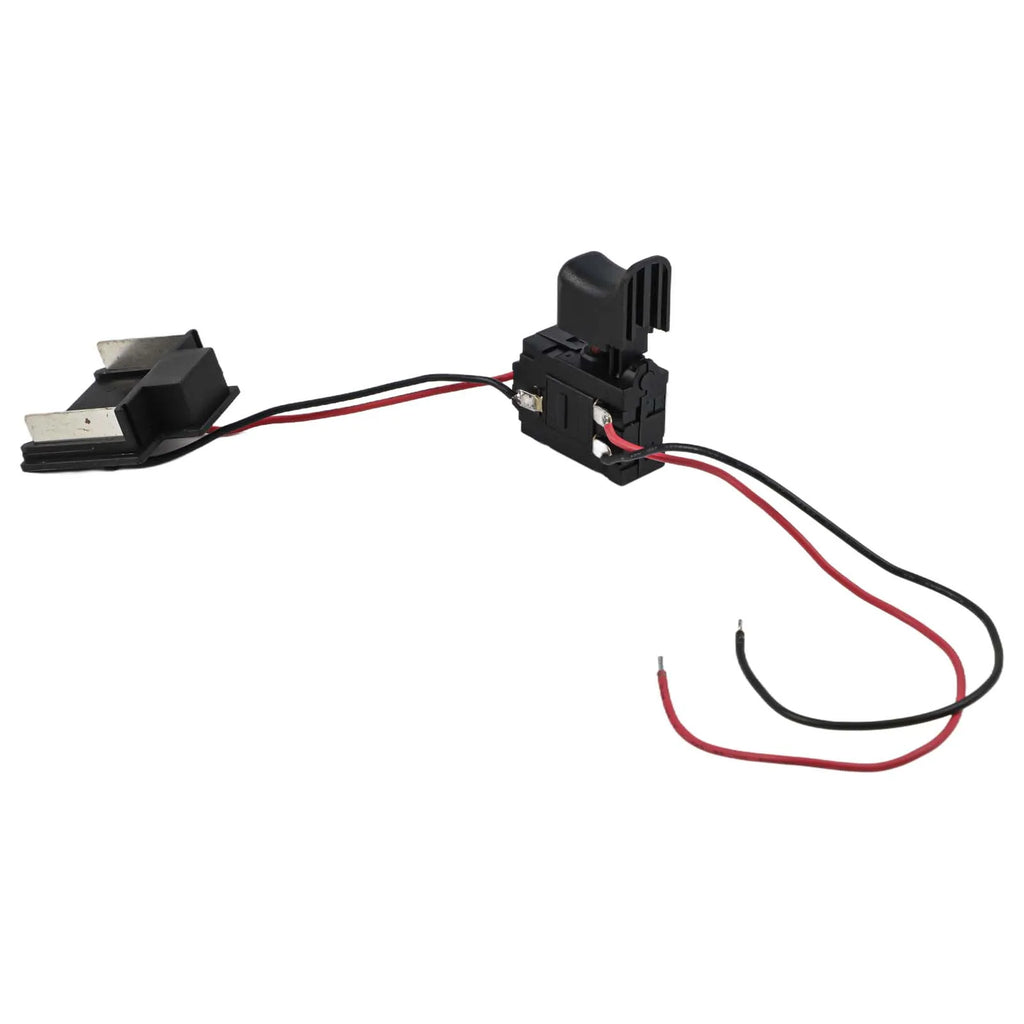 1 Pc 16A ,5E4 Speed Control Switch For Lithium Battery Electric Blower Trigger Switch Compatible With DC 7.2-24V Power Black Qme