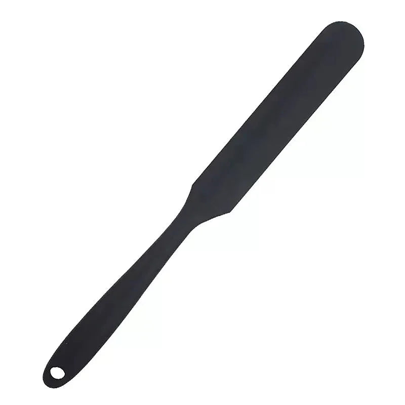 Silicone Cosmetic Waxing Spatulas Non-Stick Hair Removal Sticks Body Wax Applicator Scraper Wax Applicator Sticks Qme Black