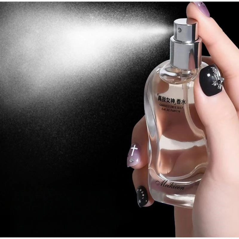 High-end Gold-plated Perfume Musk Vanilla Freesia Sandalwood Lasting Qme