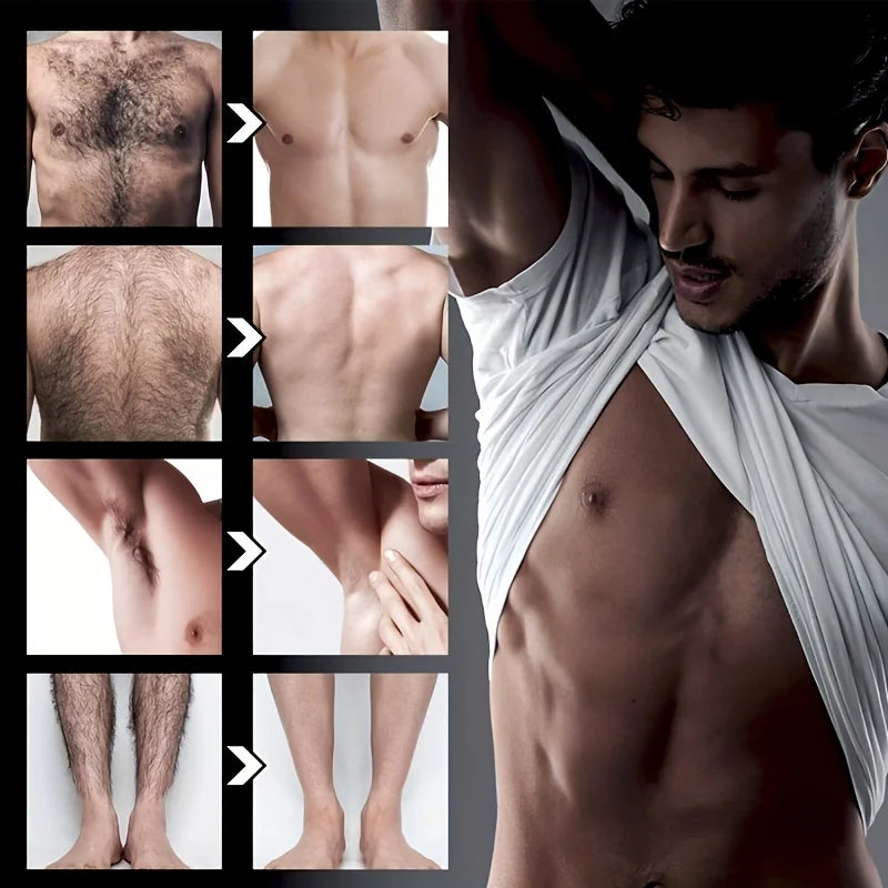 GZE Smoothing Hair Removal Cream For Men Private Part Legs Underarm Armpit Chest, Men's Whole Body Hair Remove Cream Qme