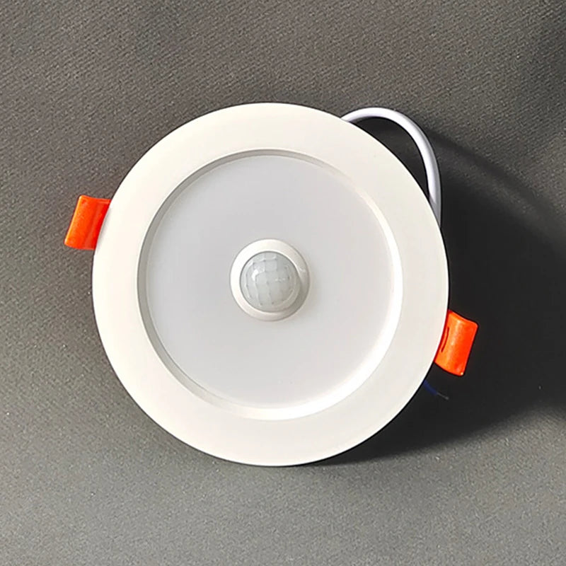 Human Body Motion Sensor Spot LED Downlight Lamparas 220V Ceiling Qme