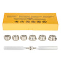 Watch Back Case Cover Opener Remover Wrench Dies Repairer Tool Set for Oyster Watch Back Case Remover for Watchmaker Qme as show