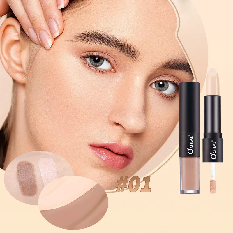 Clear Concealer Waterproof Sweat Proof Durable Fixation Fitting Qme 01
