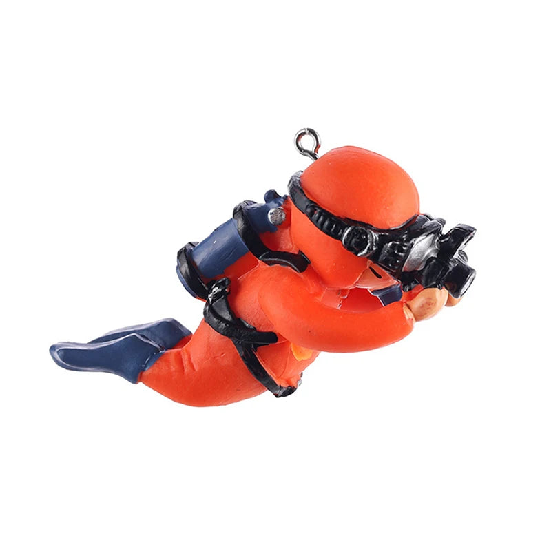 CC11 Resin Aquarium Ornaments Interesting Floating Decoration Qme A8
