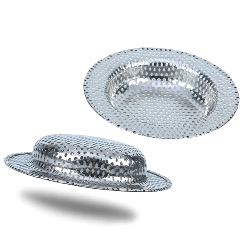 Kitchen Water Sink Filter Sink Mesh Strainer Kitchen Tool Stainless Steel Bathroom Floor Drain Cover Shower Hair Catche Stopper. Qme