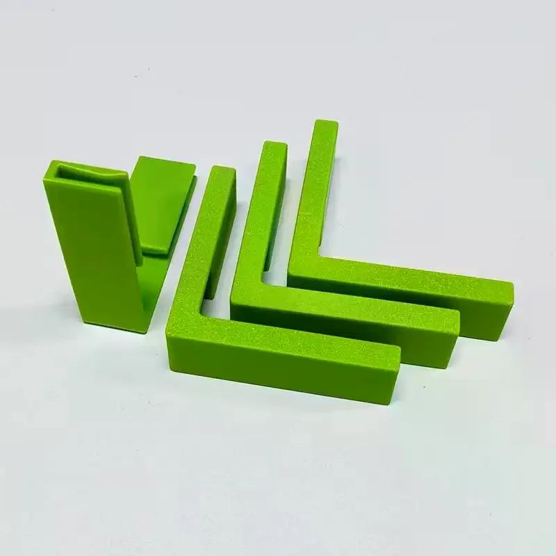 Carton Corner Right Angle Clips,Corrugated Box Edge Reinforcement Fixing Clamps For Box Reuse,Storage Bucket Making(3.1/1.57in) Qme
