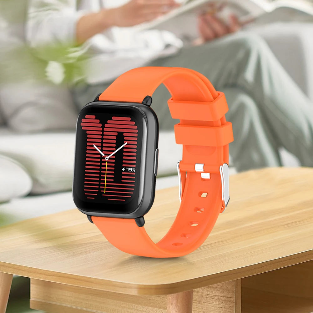 20mm Silicone Strap for Huami Amazfit GTS 4/2 Mini GTS 3 2e Smart Watch Band for Amazfit Bip 3 Pro/Bip 3/ Bip U/Bip Lite Qme