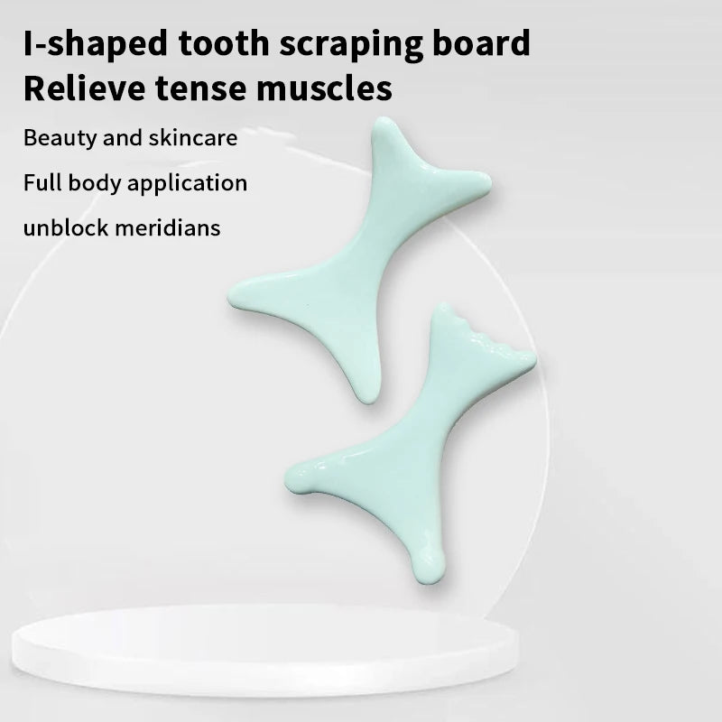 Ceramic Gua Sha Massage Board Antistatic Thermal Conductive Scraping Qme