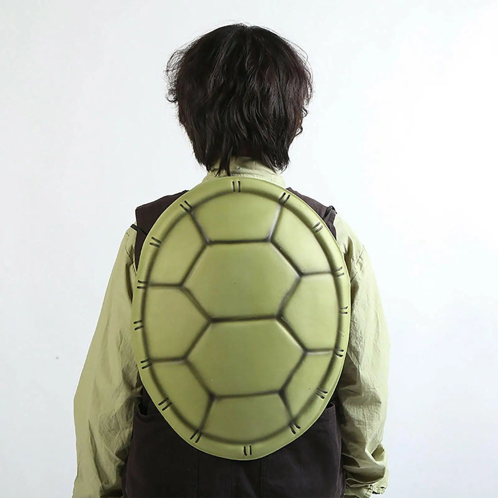 Halloween Turtle Shells Cosplay Simulation Tortoise Shells Photo Props for Role Play Party Performance Costumes Ninja Qme