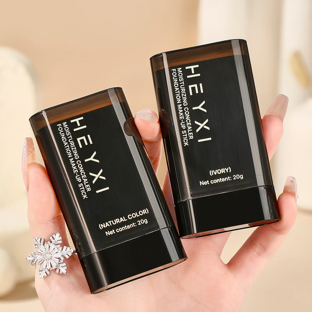 Foundation Make-up Stick Concealer Matte Surface All Skin Types Qme