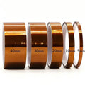 Kapton Tape Polyimide 5-40mm Adhesive Insulating Adhesive Tape Каптоновый Скотч Heat Tape for Board Protection Qme 5MM Brown 33M|0.05MM