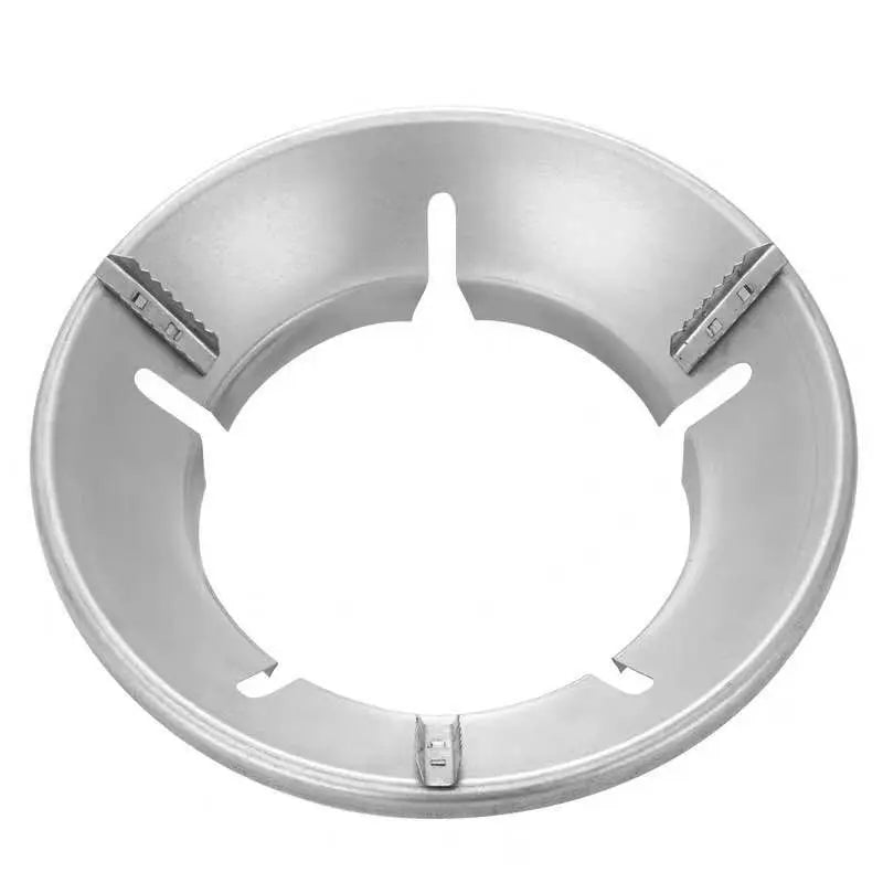 Fireproof Windshield Save Gas Cover Windproof Ring Anti-skid Bracket Thicken Gas Stove Energy-saving Ring Qme 5 Holes