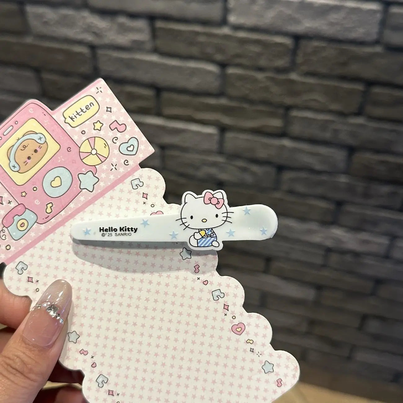 Cute Hello Kitty Duck-billed Hair Clips Student Versatile Accessories Qme 3