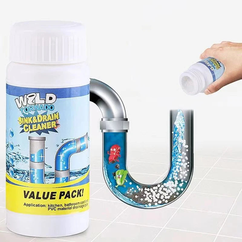Powerful Dredge Clog Remover Drain Pipe Basin Cleaner Toilet Kitchen Qme