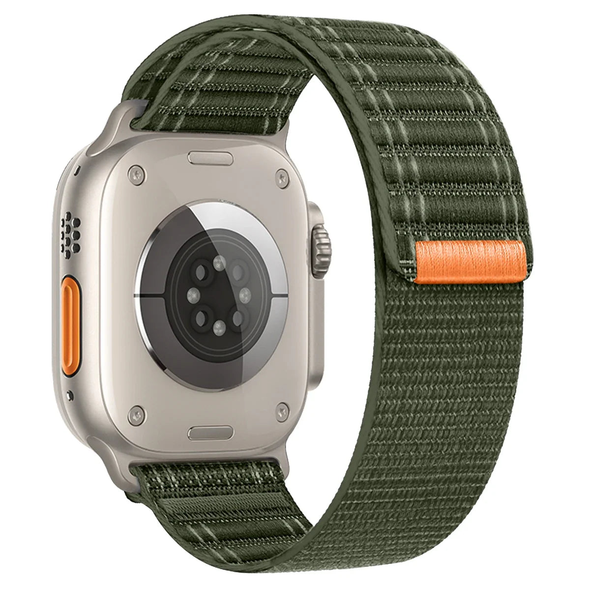 Nylon Loop Strap for Apple Watch Ultra 2 Band 49mm 44mm 45mm 42mm Bracelet IWatch Series 9 8 Se 7 6 5 4 3 Smartwatch Accessorie Qme AGr 42mm 44mm 45mm 49mm