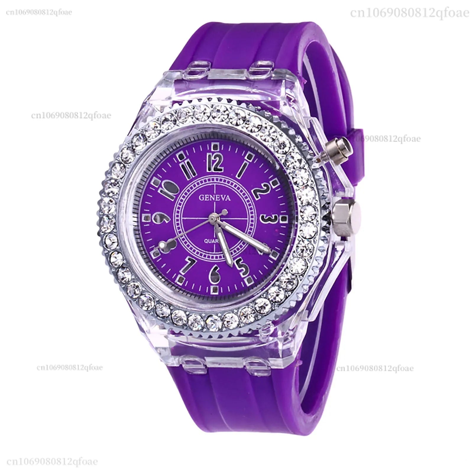 2026 Luminous Colorful LED Luminous Watch for Male and Female Students, Fluorescent Quartz Hand for Male and Female Students Qme PL