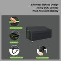Outdoor Loveseat Cover Weather Resistant Furniture Protector 2-Seater Qme China Mainland